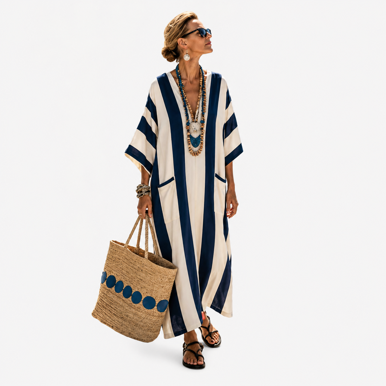 Audrey Long Caftan Dress