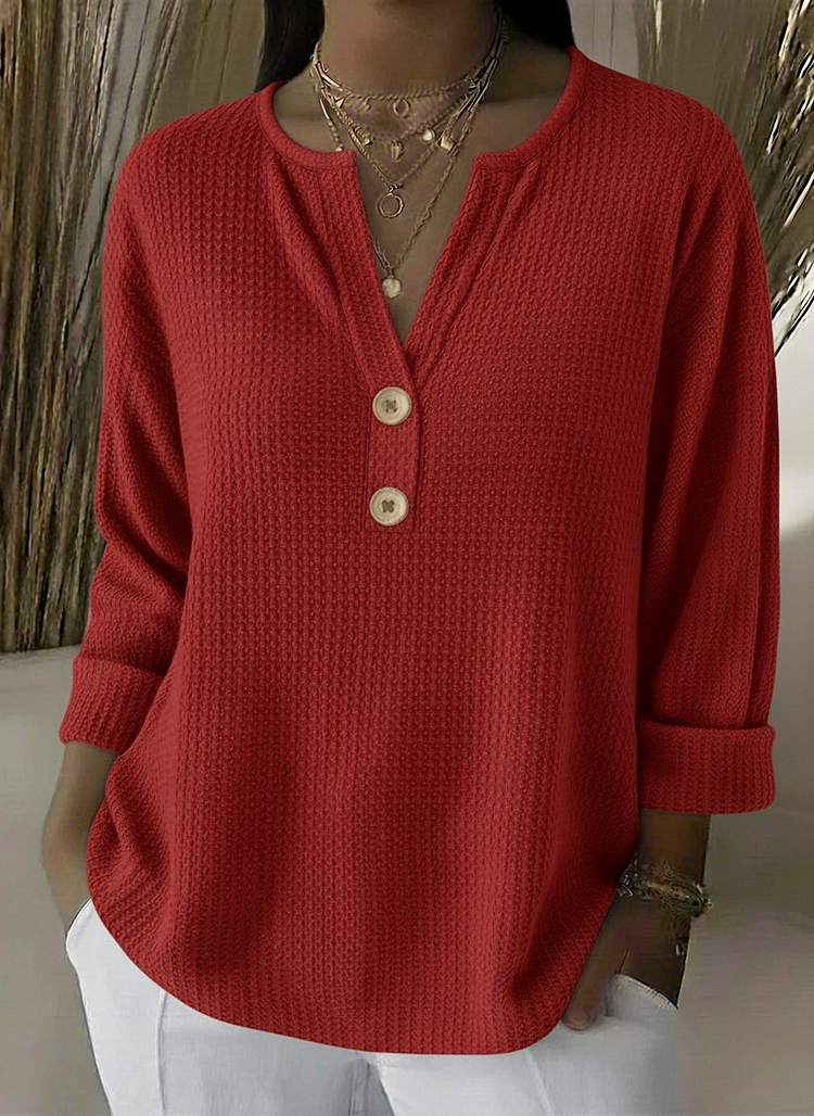 Lucinda Henley Button Top