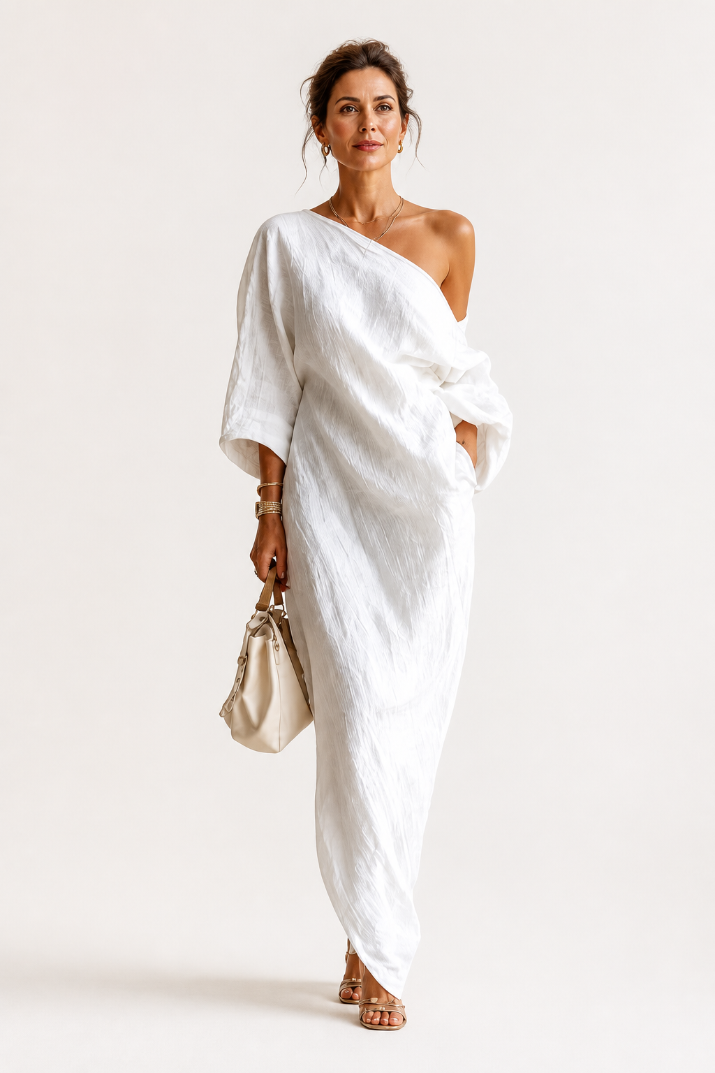 Amara One-Shoulder Maxi Dress