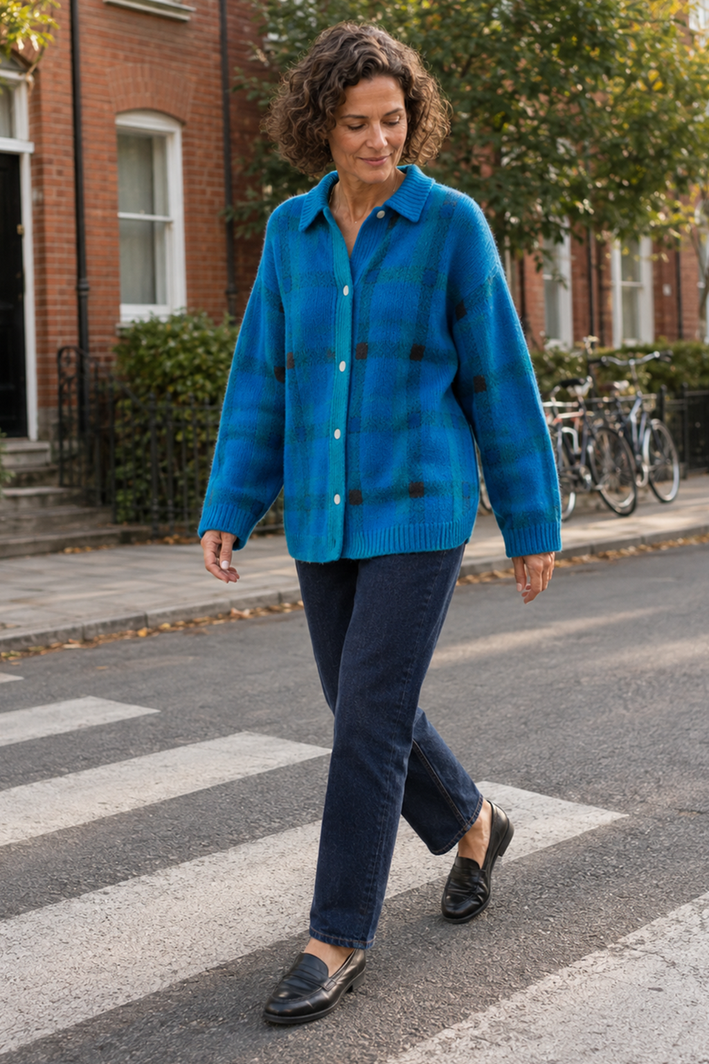 Camille Plaid Cardigan