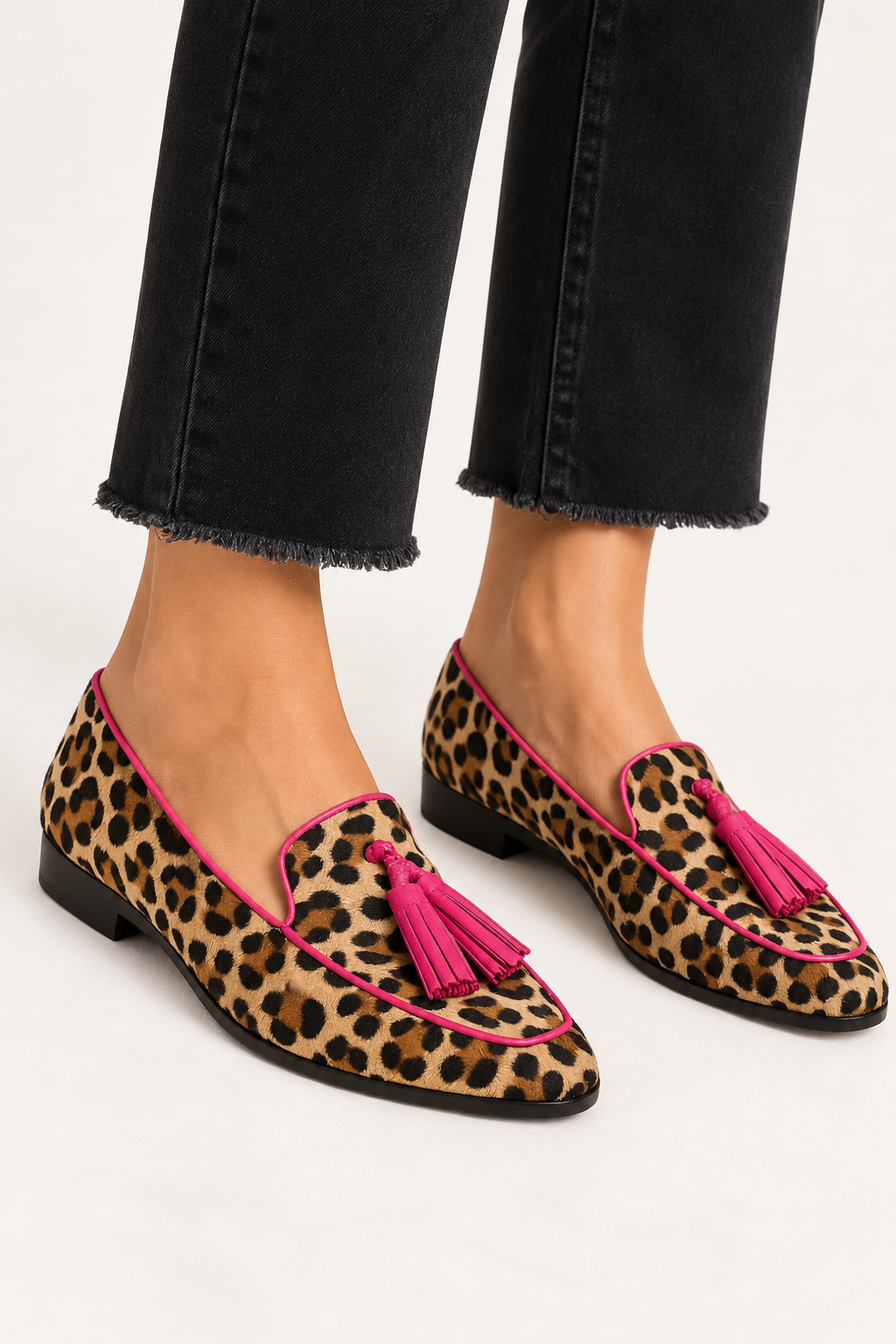 Ivy Tassel Accent Loafers