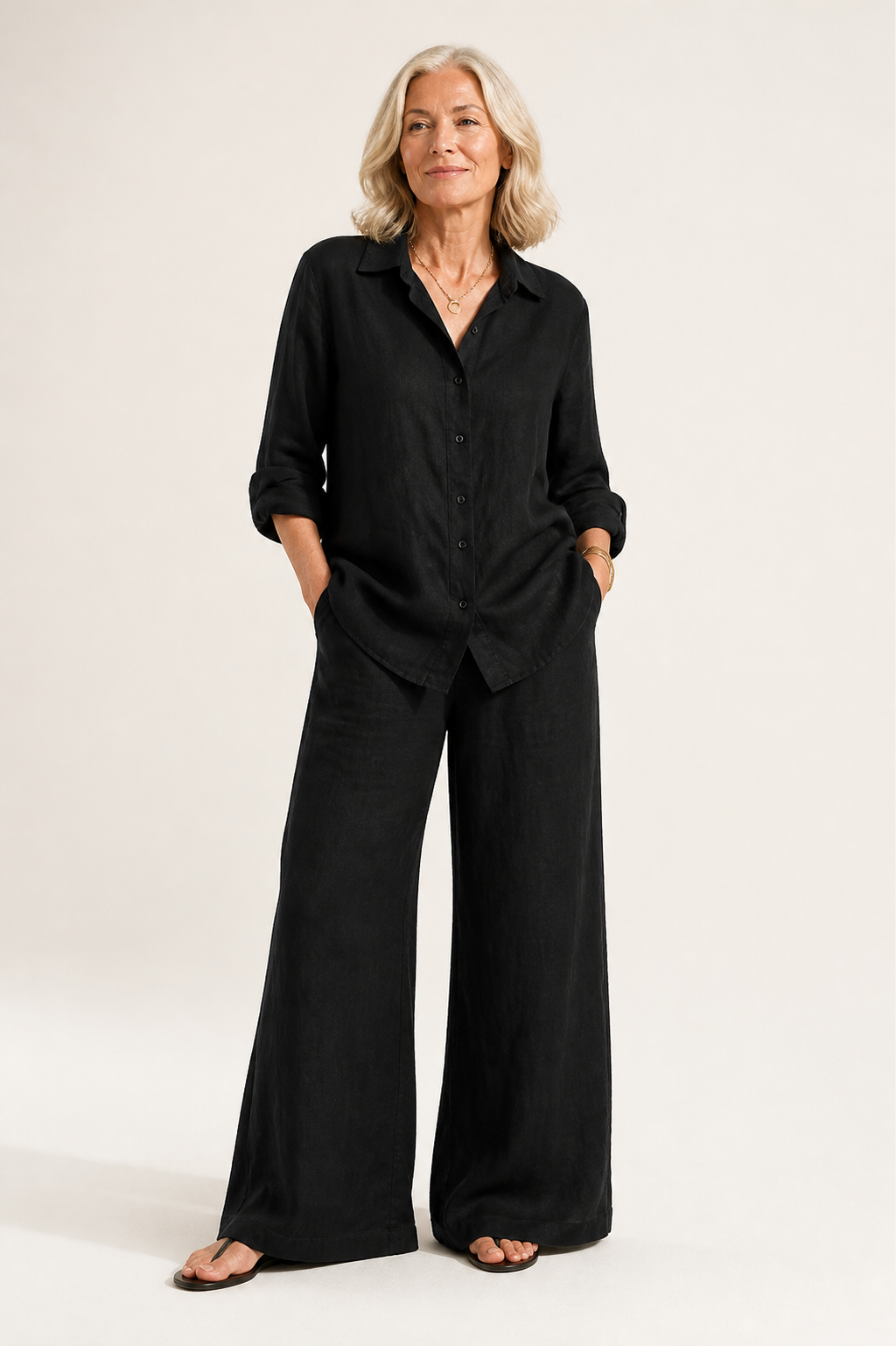 Emilia Casual Pants Set