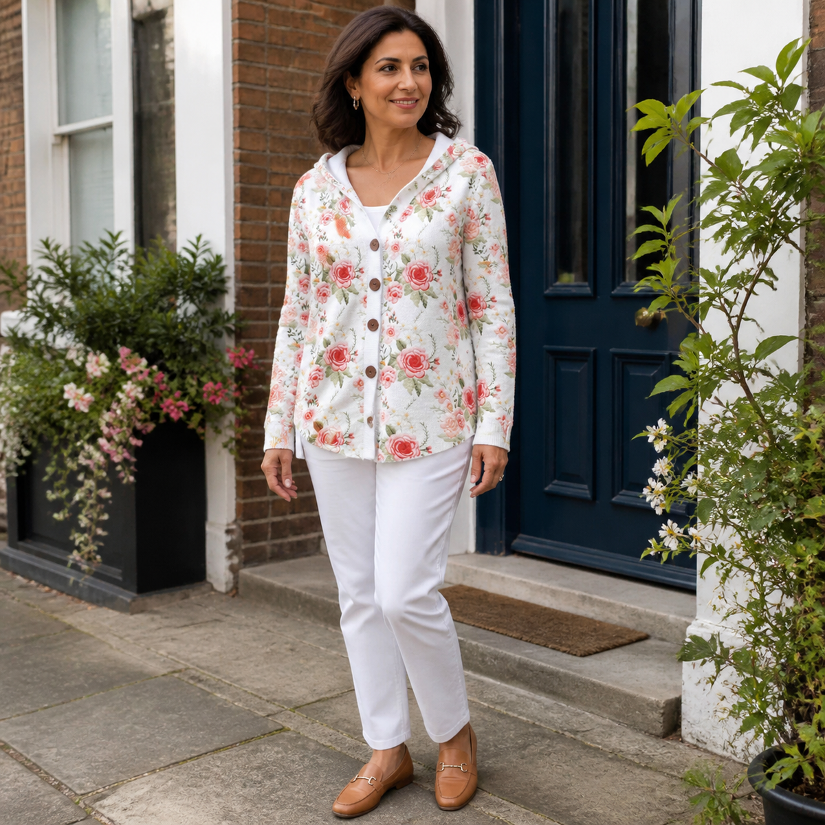 Floral Cardigan