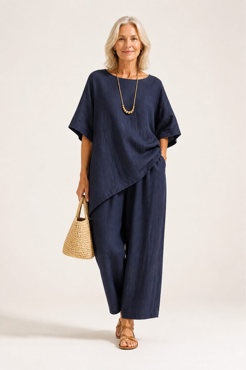 Kalynra Linen Pants Set