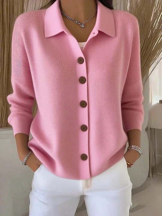 Josephine Button Front Cardigan