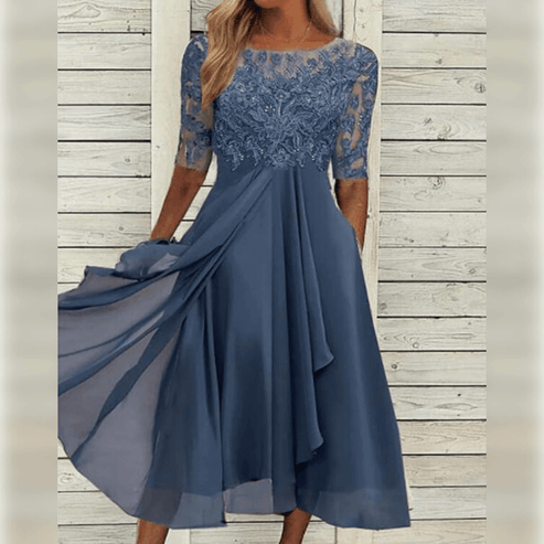 Lea Elegant Lace Dress