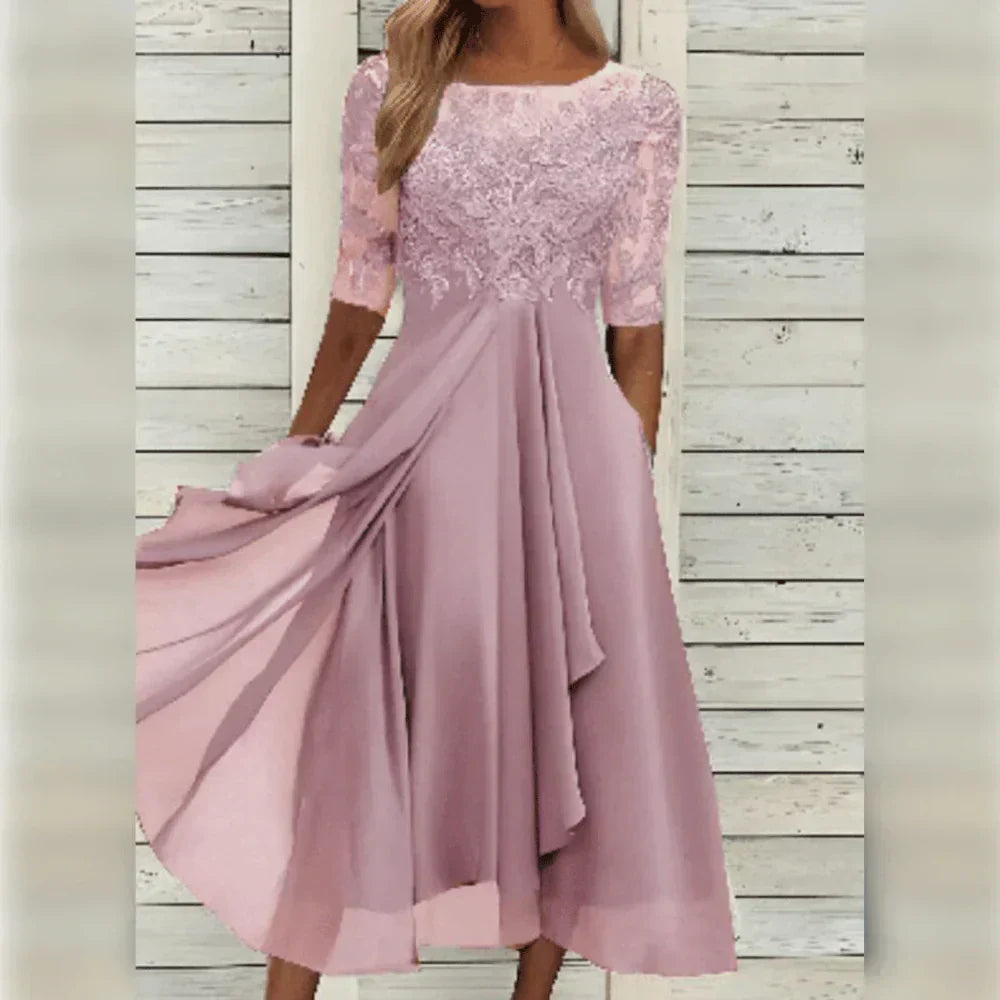 Lea Elegant Lace Dress