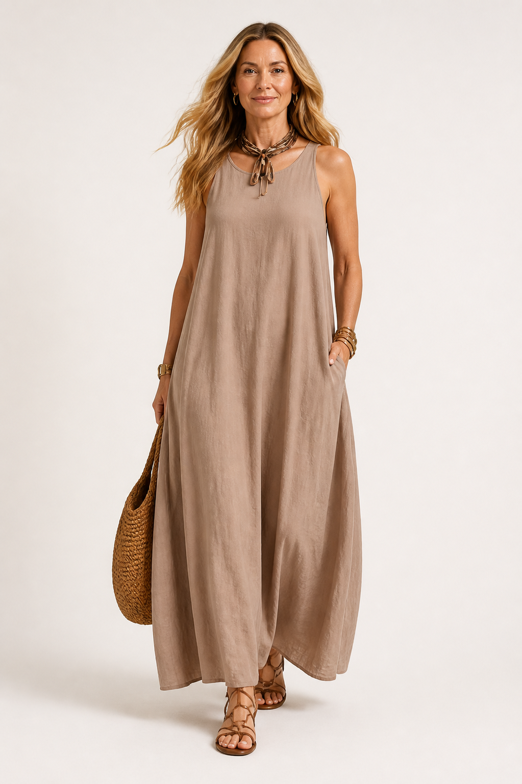 Resort Loose Fit Maxi Dress