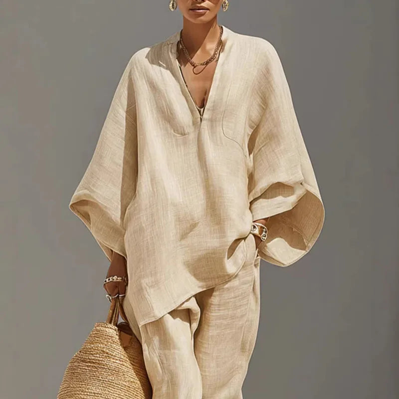 Cordella Linen Matching Set