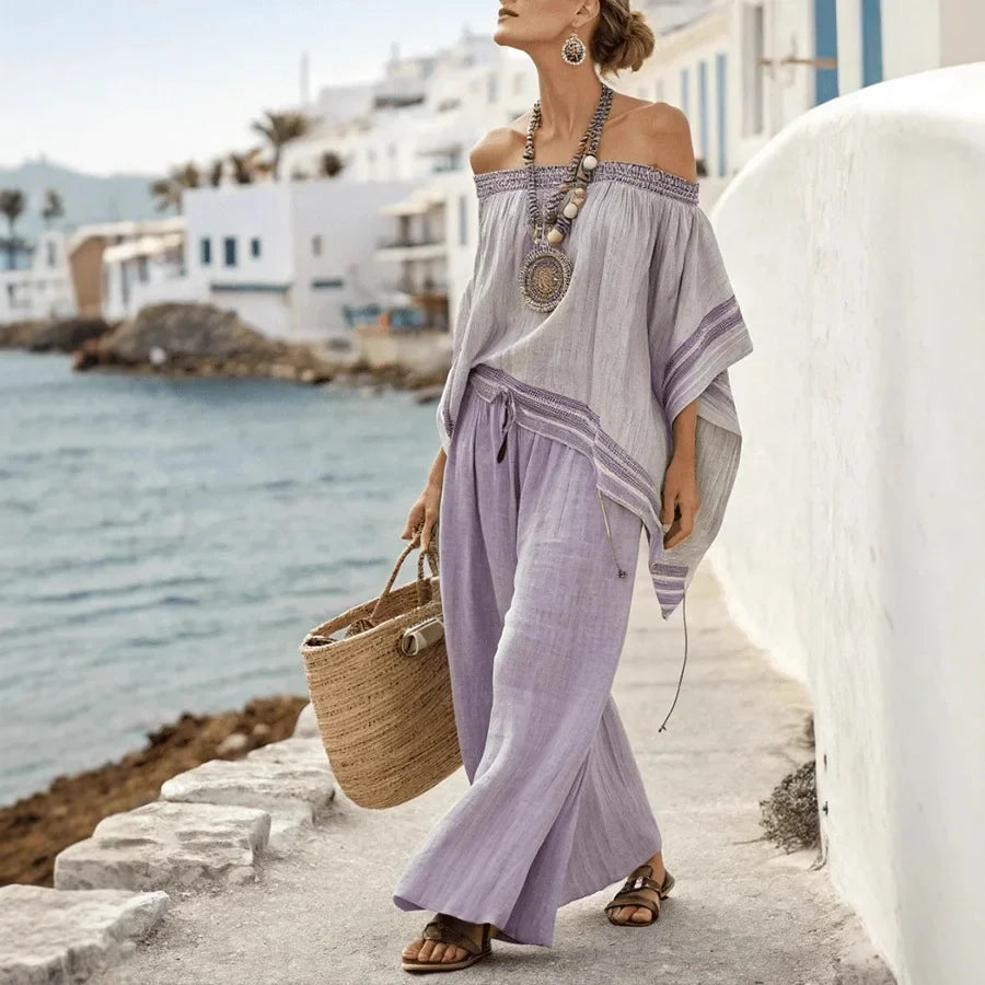 Liora Loose Fit Pants Set