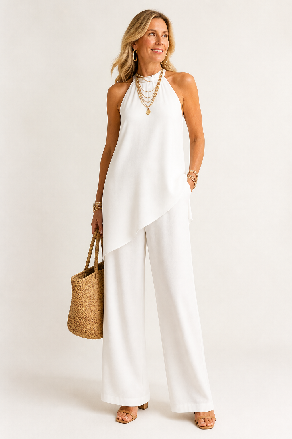 Taylor Elegant Chic Pants Set