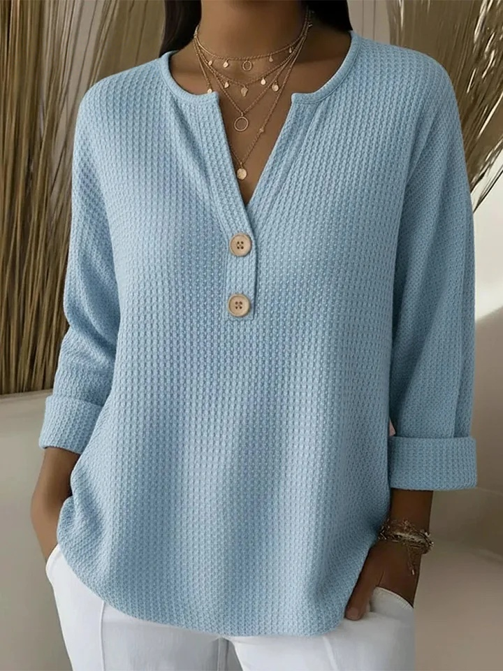 Lucinda Henley Button Top