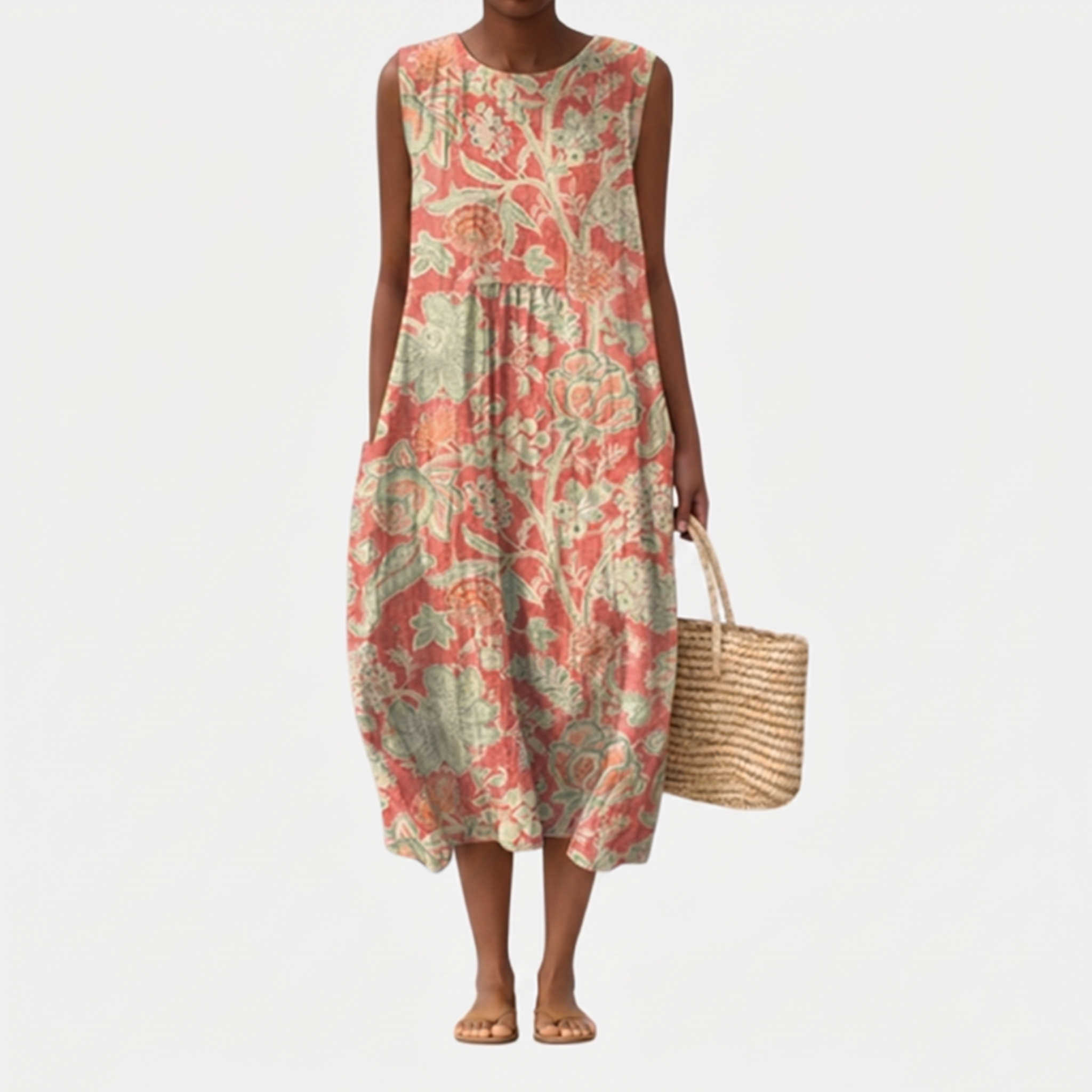 Amara Floral Print Dress