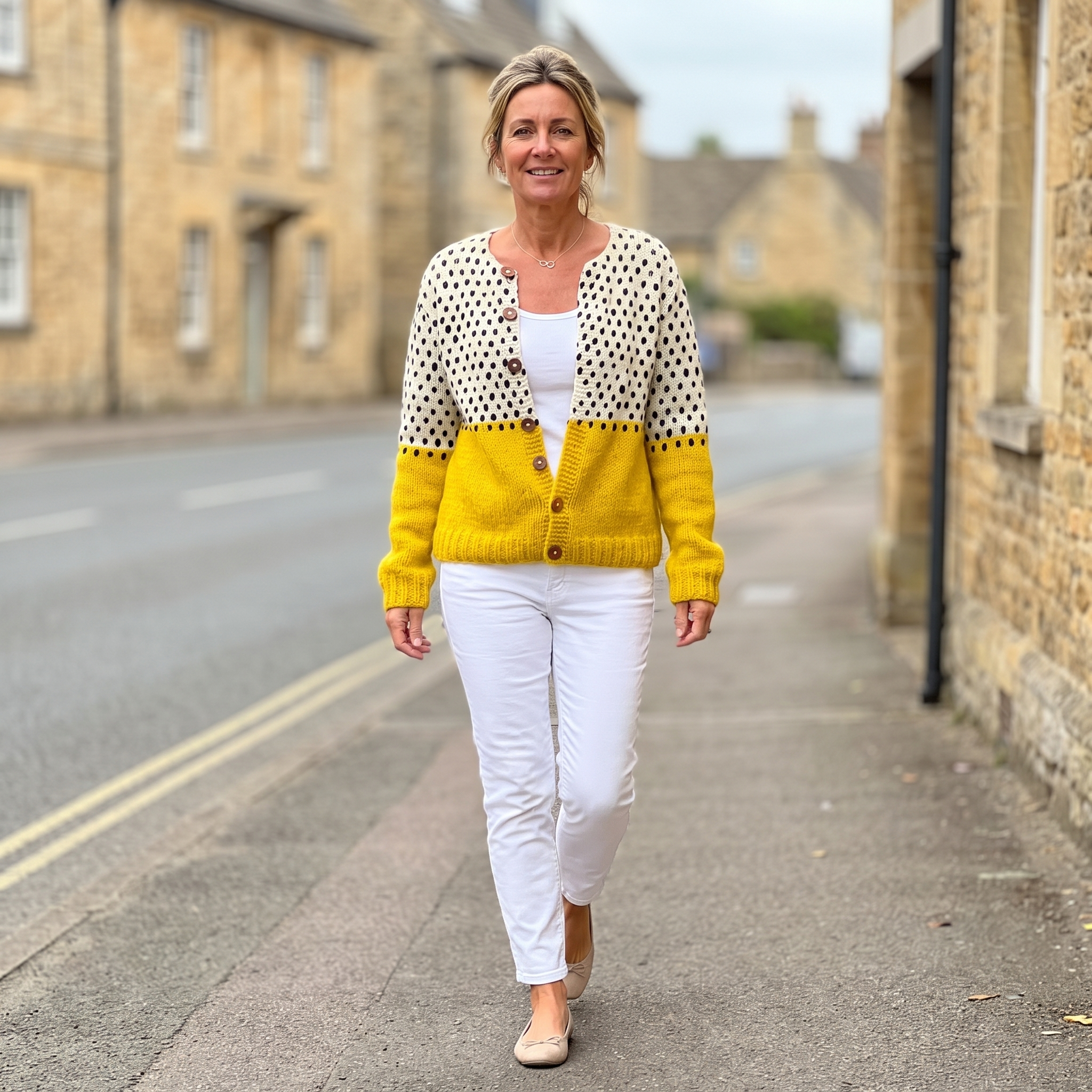 Junella Vintage Knit Cardigan