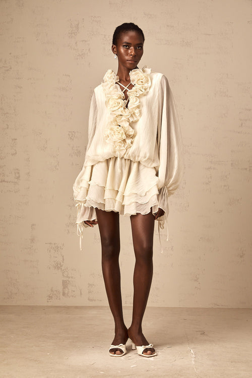 Blossom Chic Mini Dress