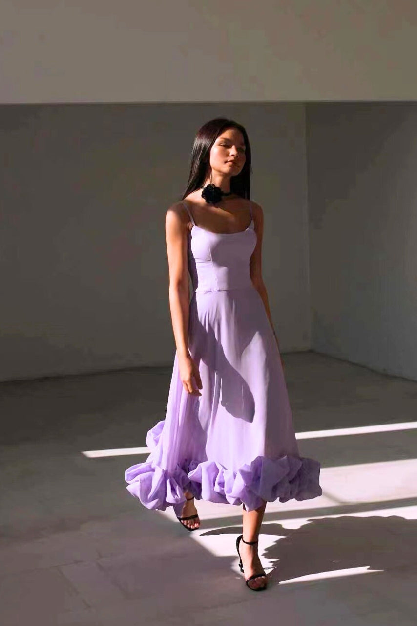 Blair - Graceful Flowing Midi Dress