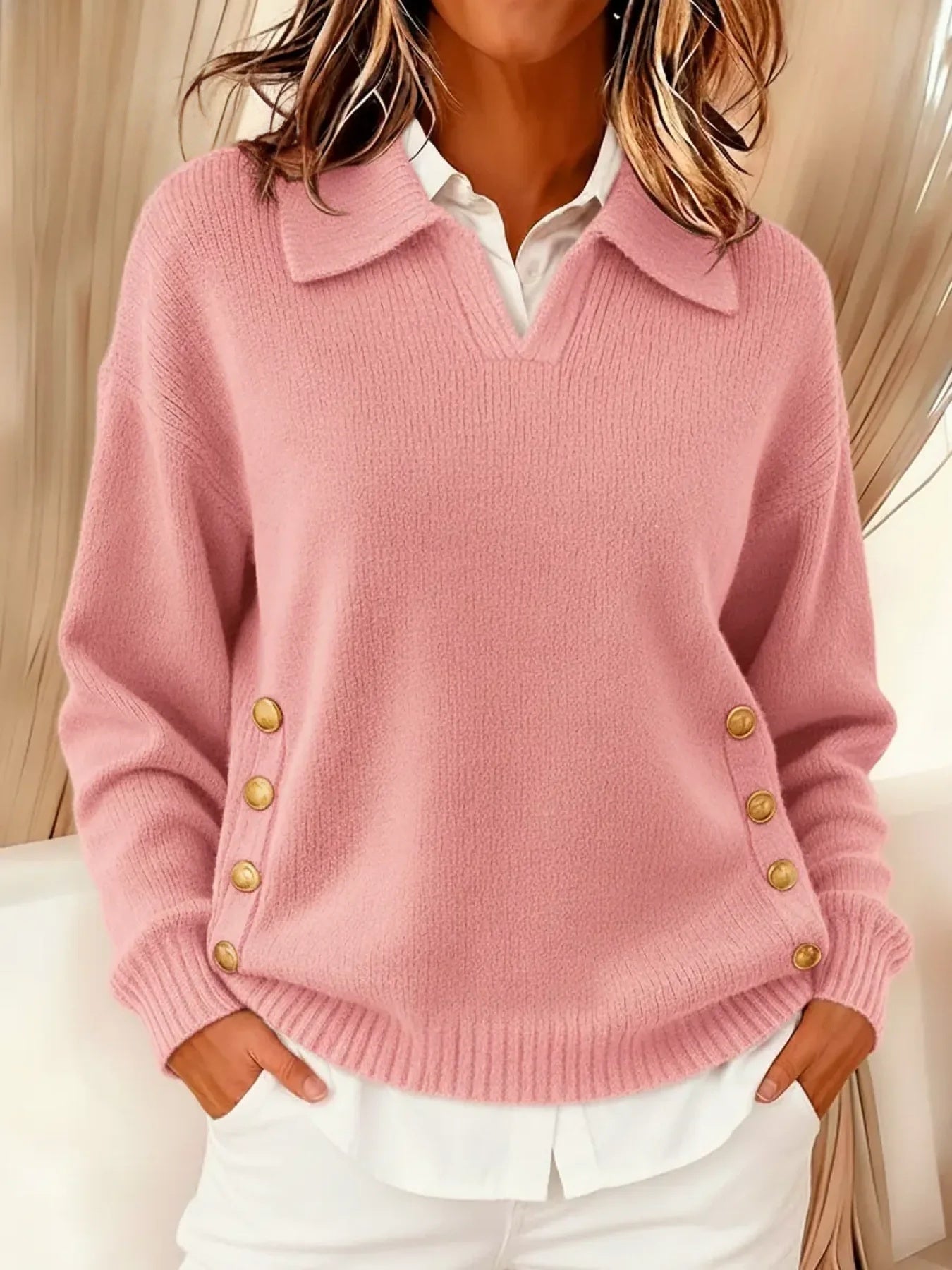 Vynette V Neck Jumper