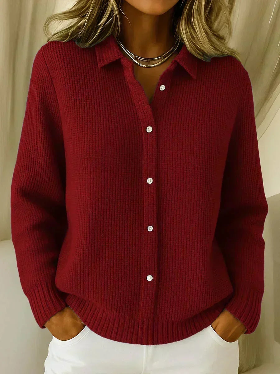 Arabella Textured Knit Cardigan