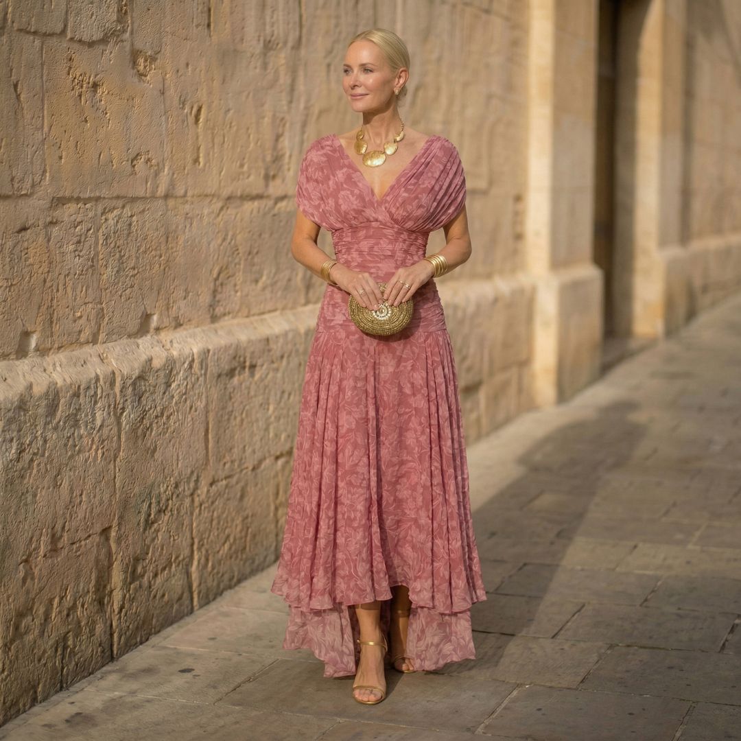 Amelia Elegant Flowing Dress
