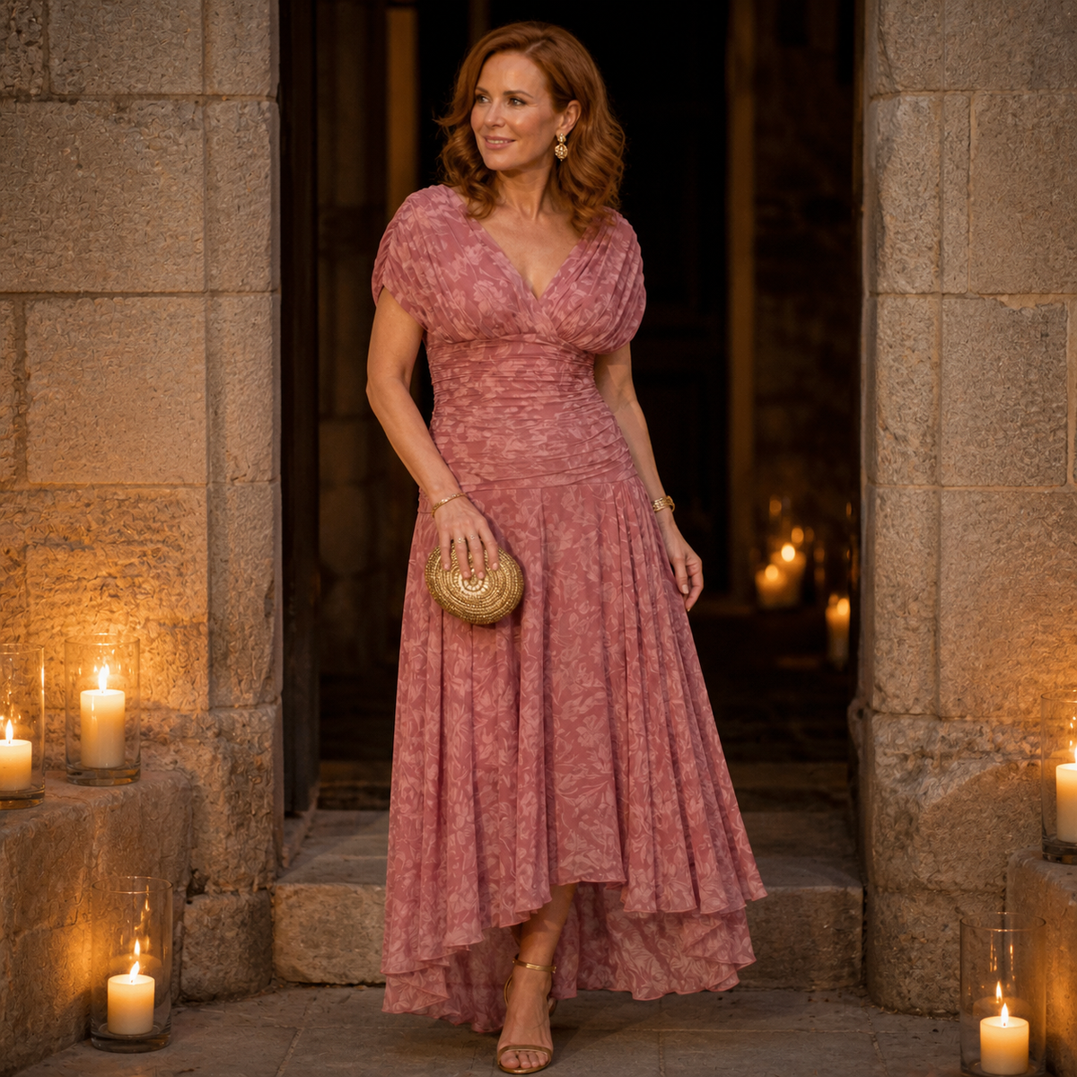 Amelia Elegant Flowing Dress