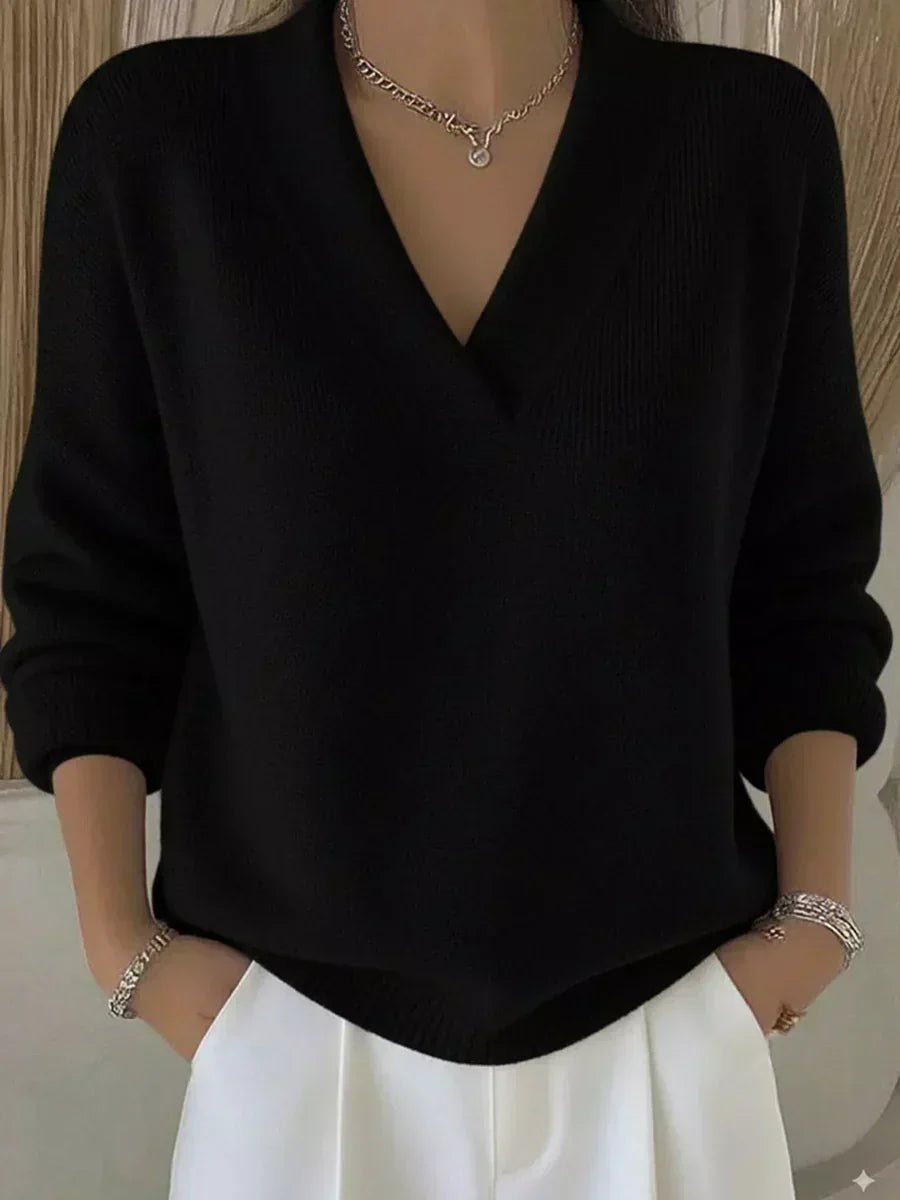 Vivelle V Neck Jumper