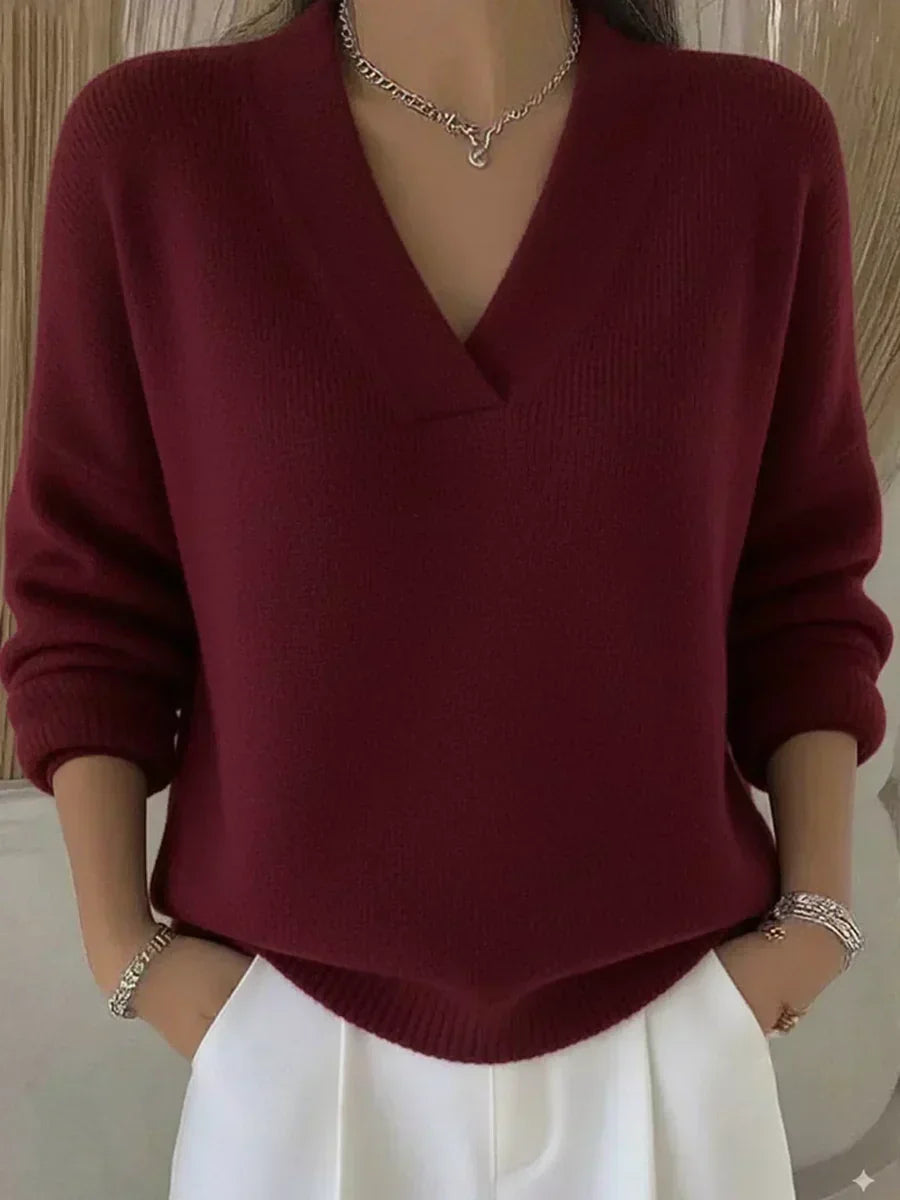 Vivelle V Neck Jumper