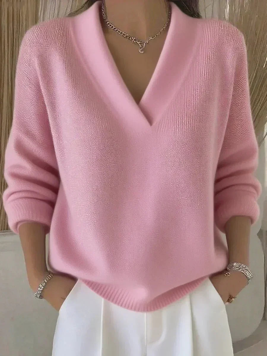 Vivelle V Neck Jumper
