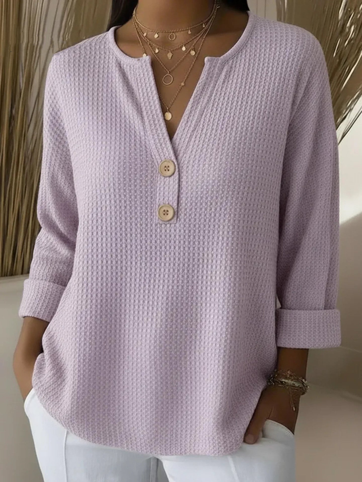 Lucinda Henley Button Top