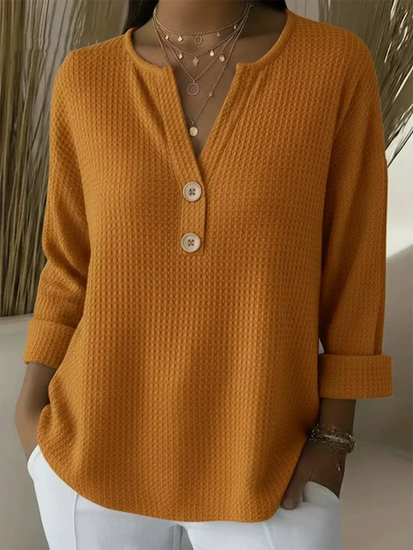 Lucinda Henley Button Top