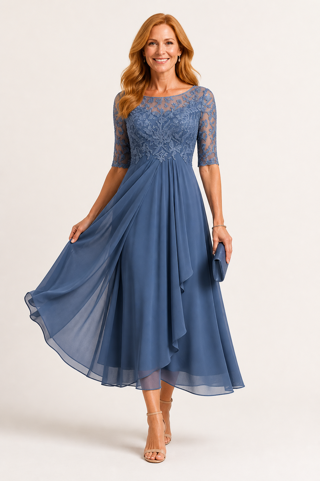 Lea Elegant Lace Dress