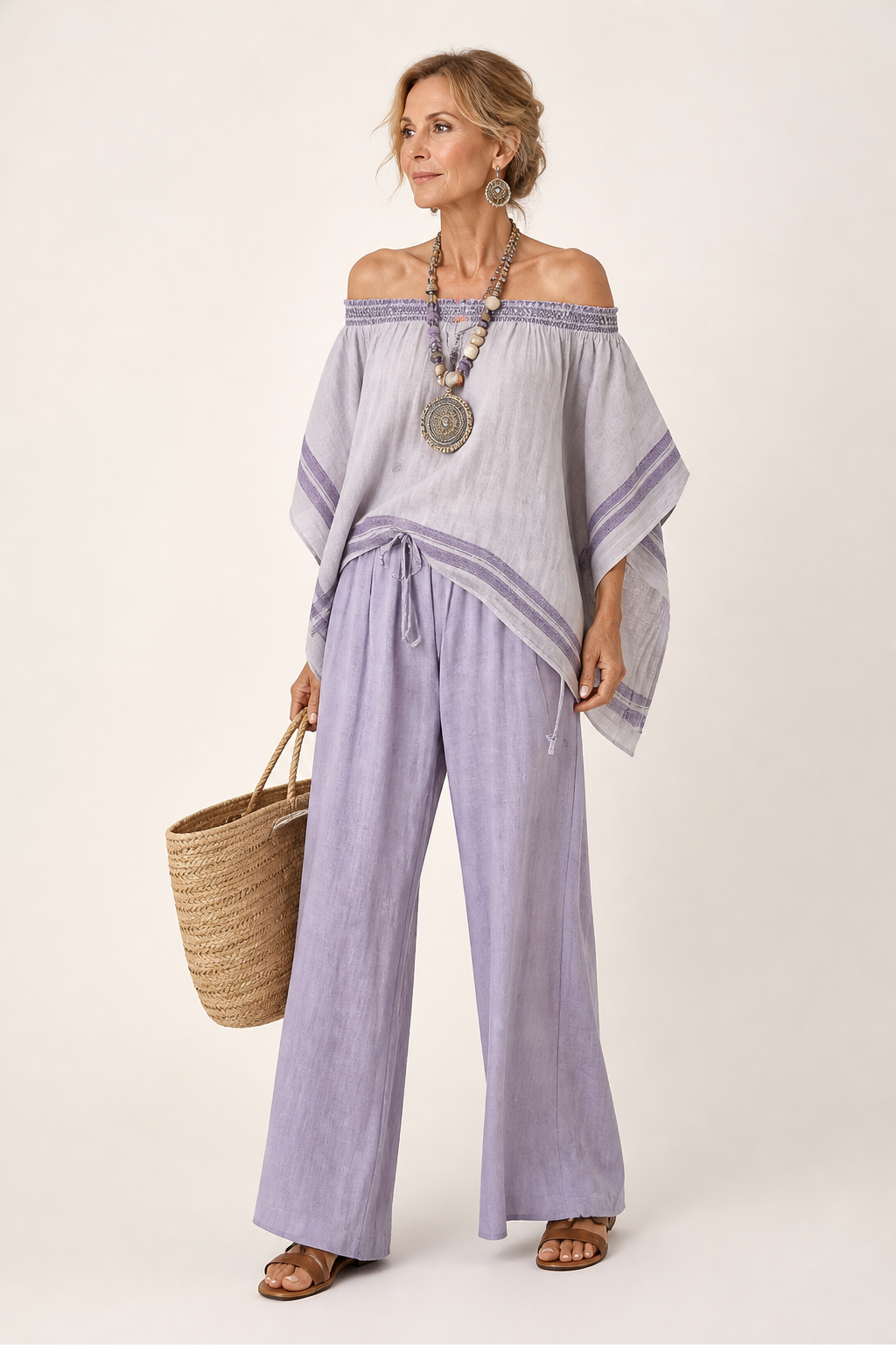 Liora Loose Fit Pants Set