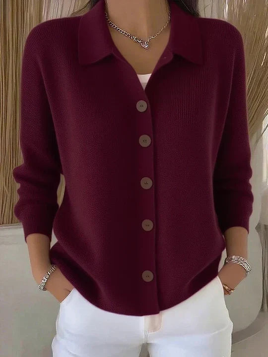 Josephine Button Front Cardigan