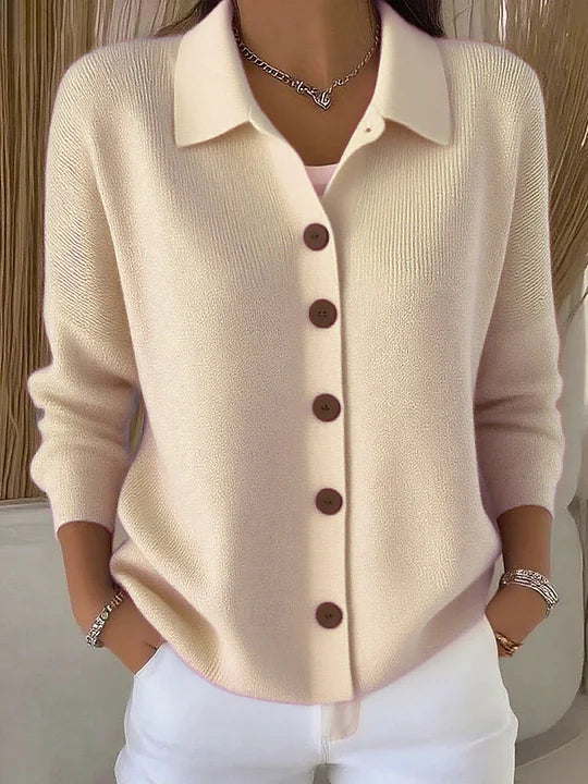 Josephine Button Front Cardigan