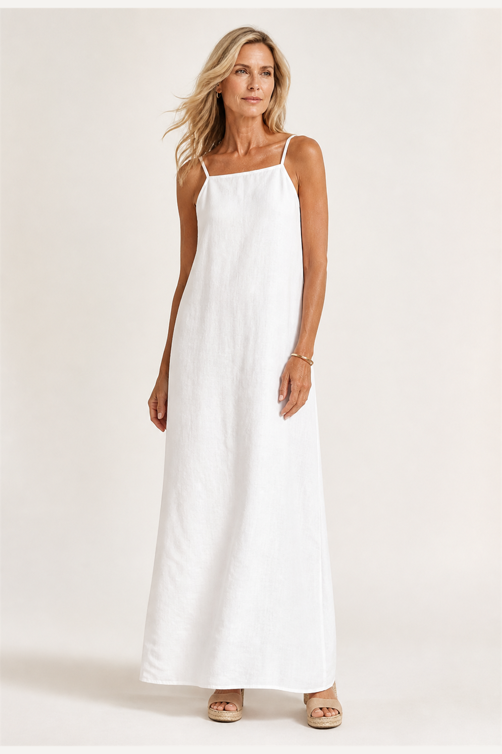 Minimalist Straps Maxi Dress
