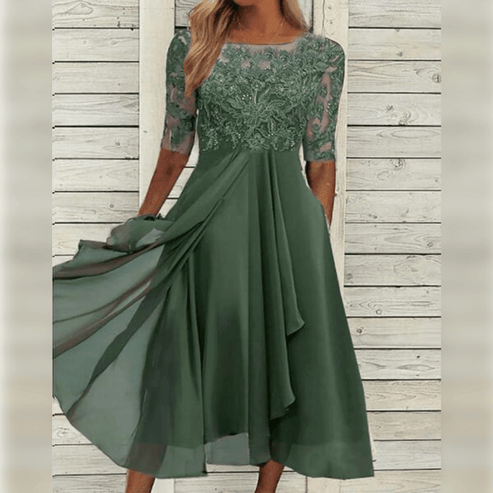 Lea Elegant Lace Dress