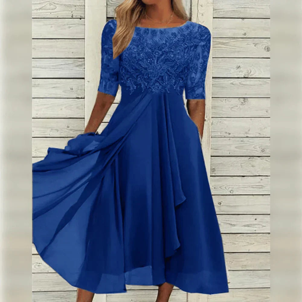 Lea Elegant Lace Dress
