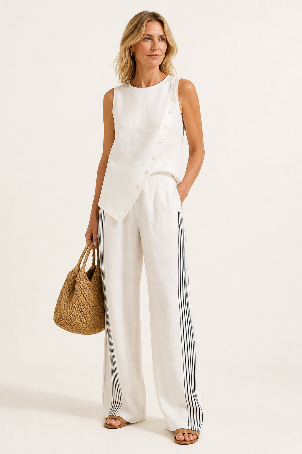 Noelle Relaxed Pants Set
