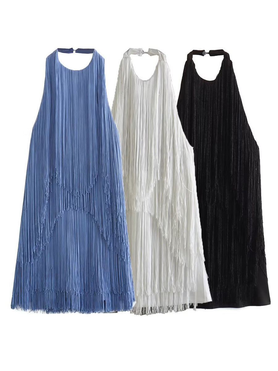 Fringe Summer Mini Dress