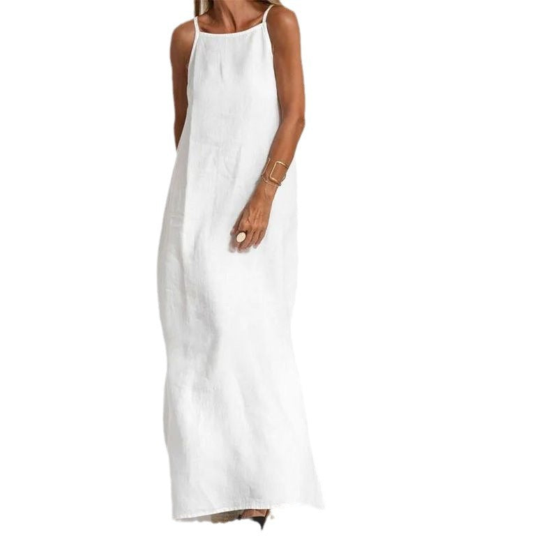 Minimalist Straps Maxi Dress