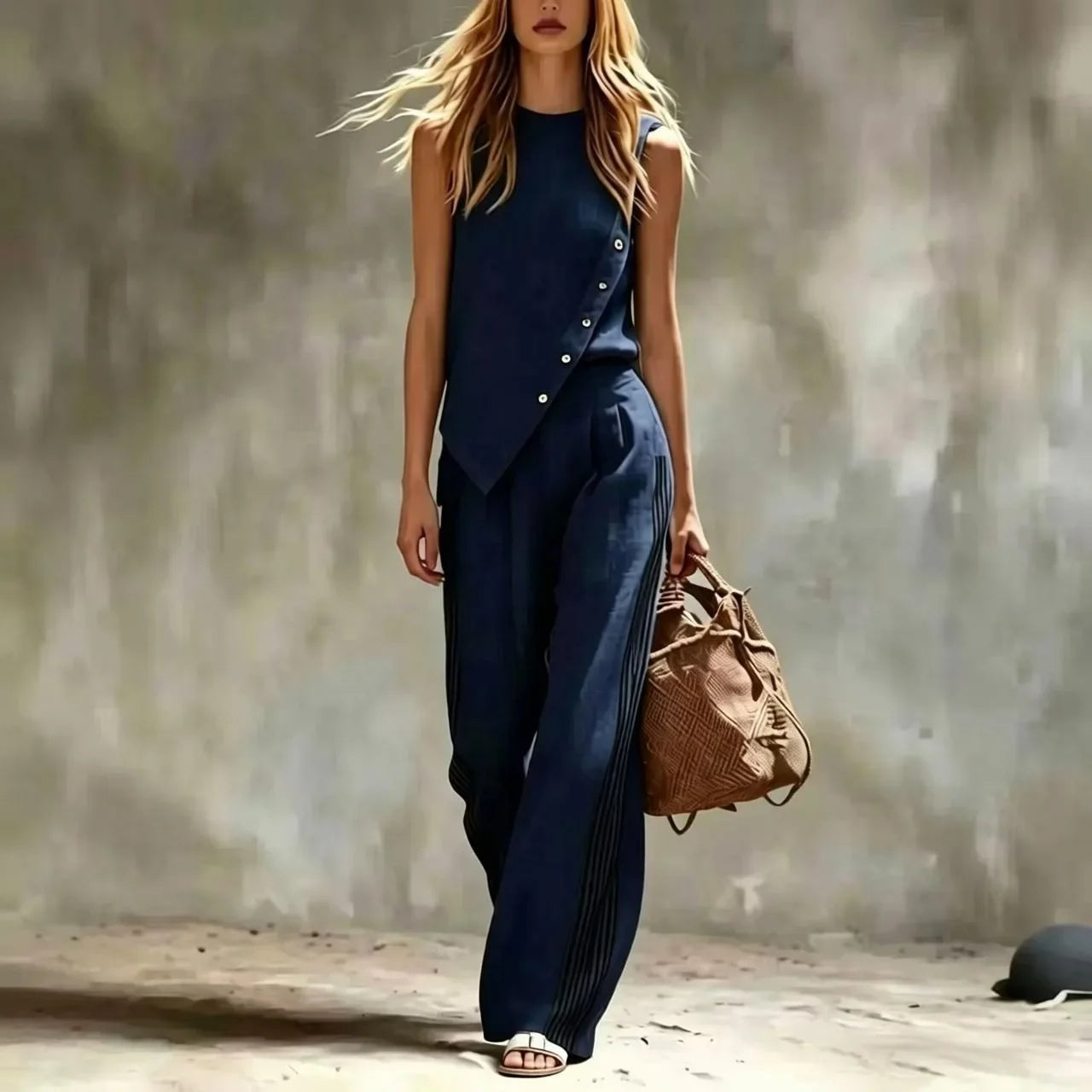 Noelle Relaxed Pants Set