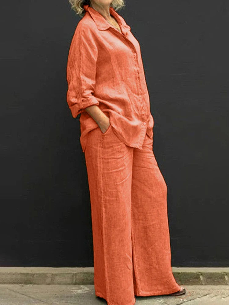 Emilia Casual Pants Set