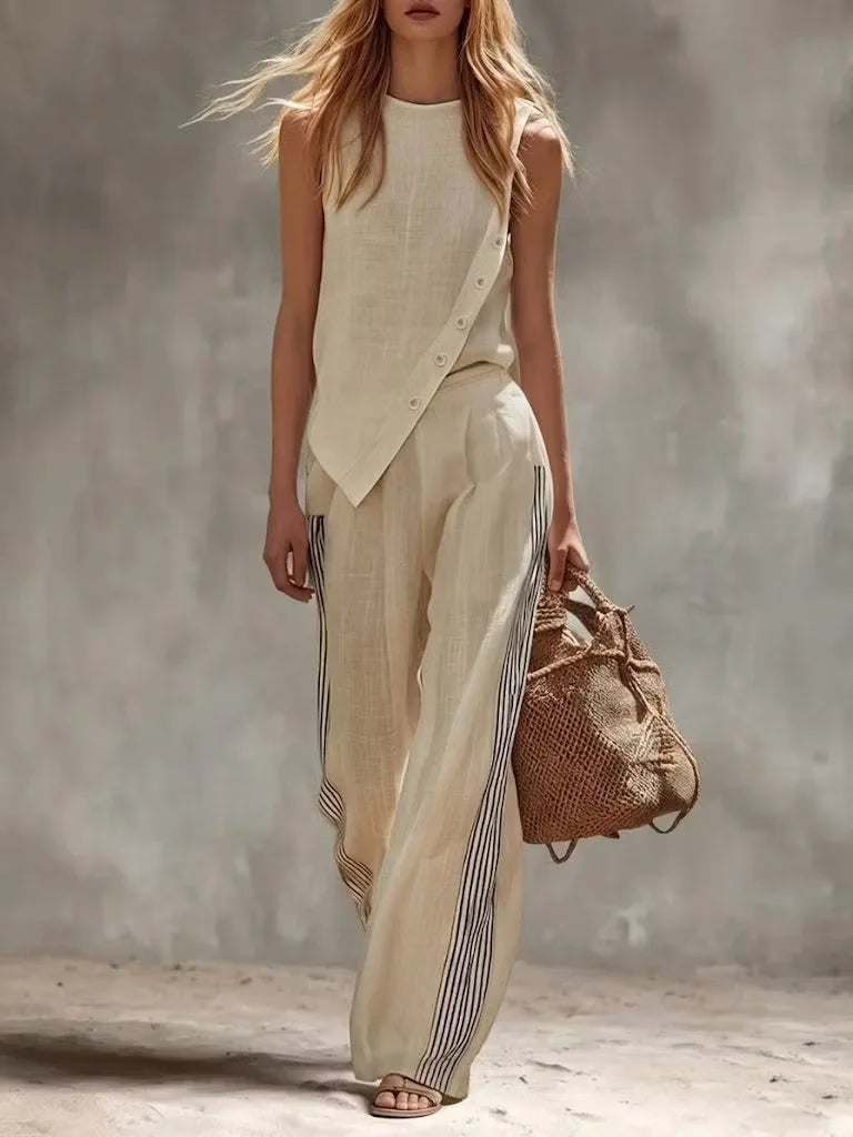 Noelle Relaxed Pants Set
