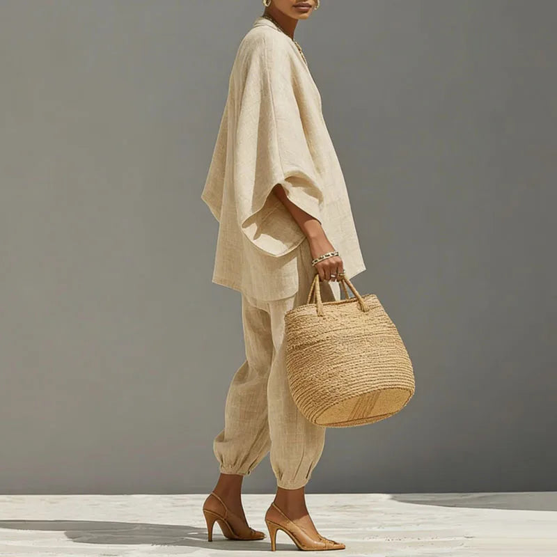 Cordella Linen Matching Set