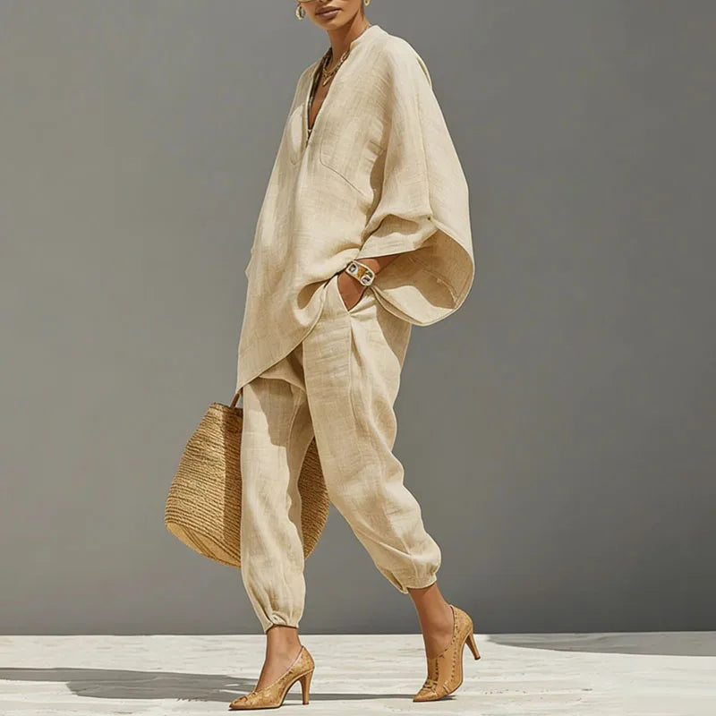 Cordella Linen Matching Set