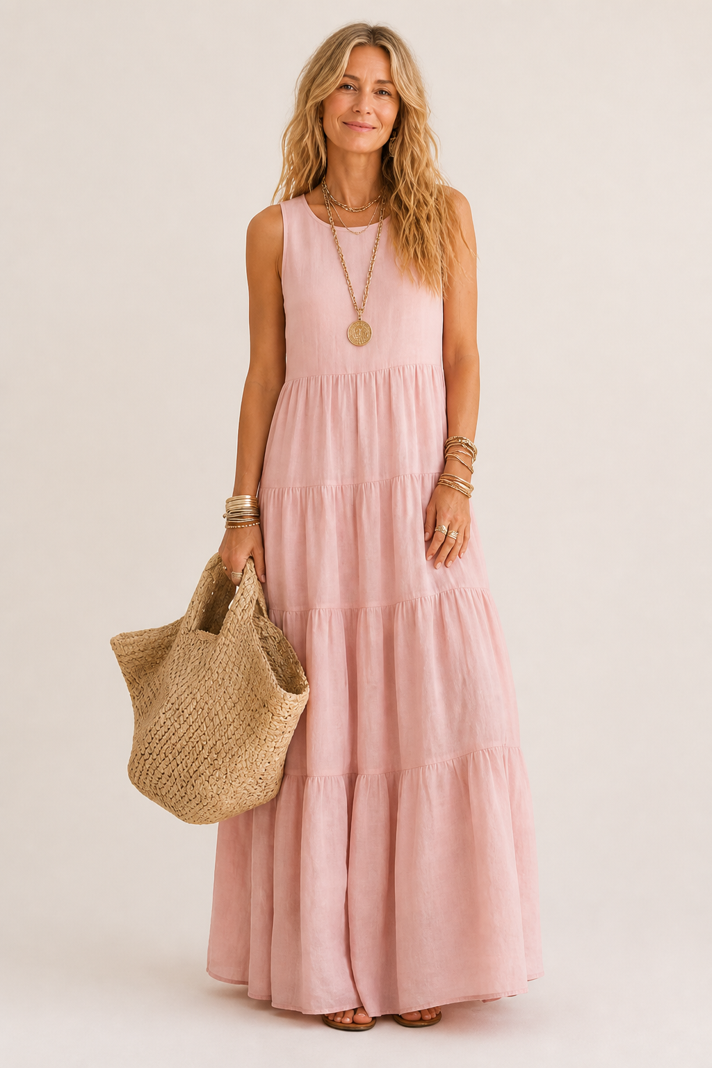 Sleeveless Maxi Dress