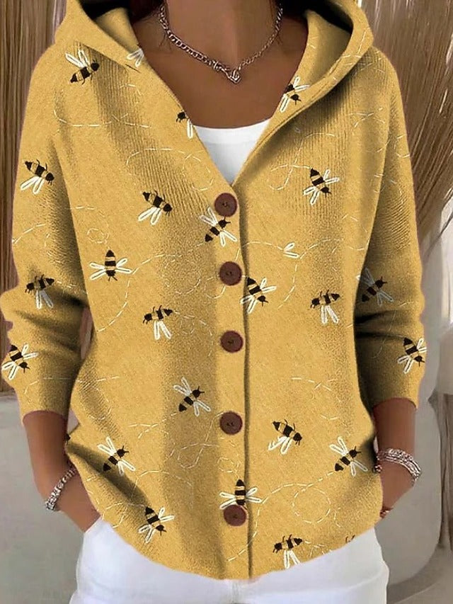 Patchouli Artistic Cardigan