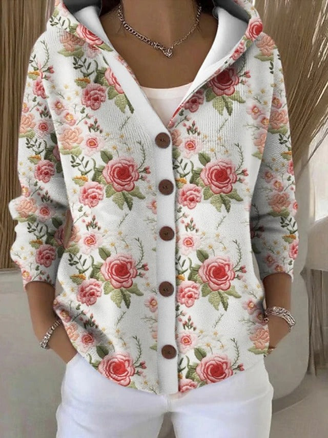 Patchouli Artistic Cardigan