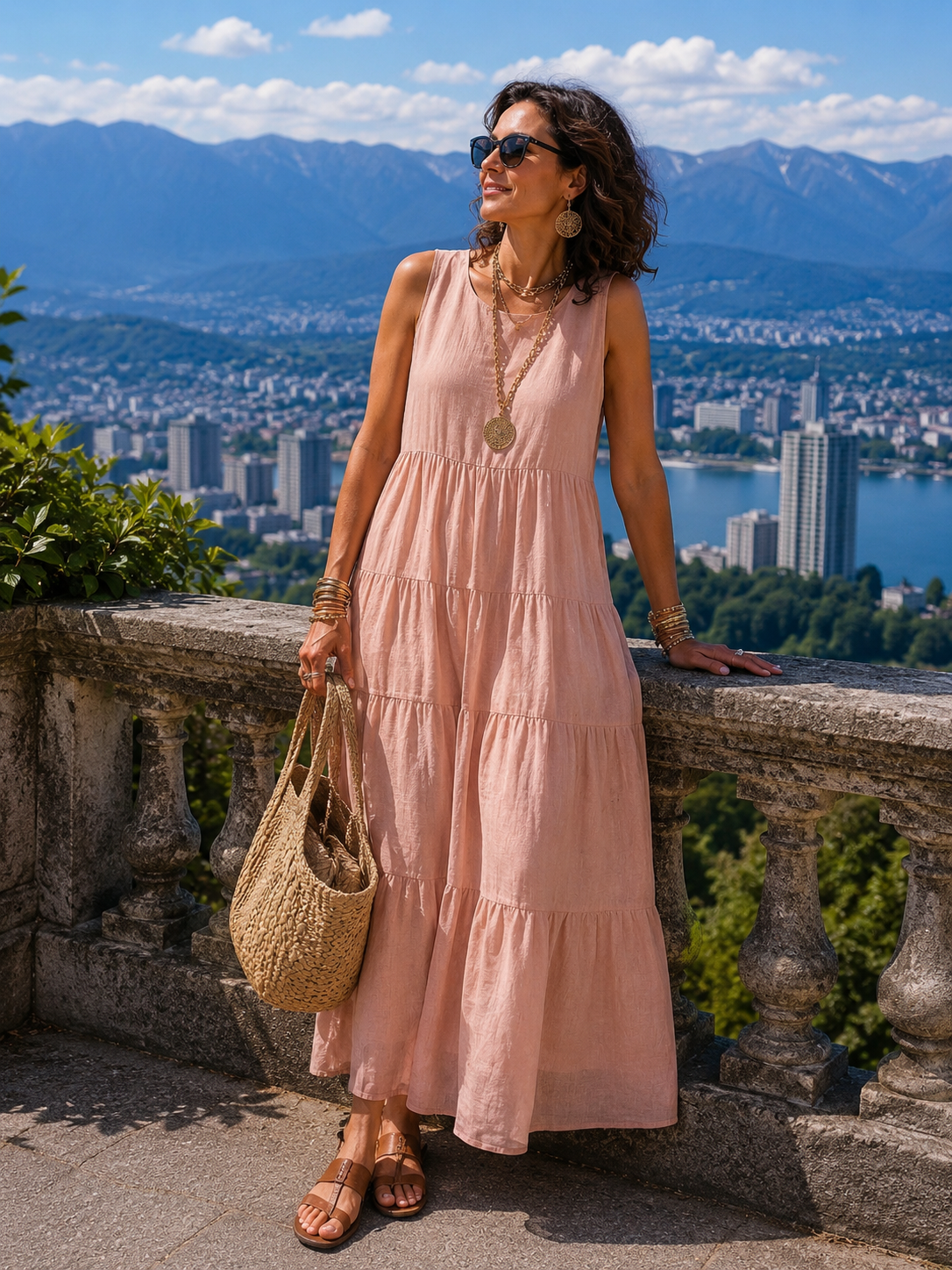 Sleeveless Maxi Dress