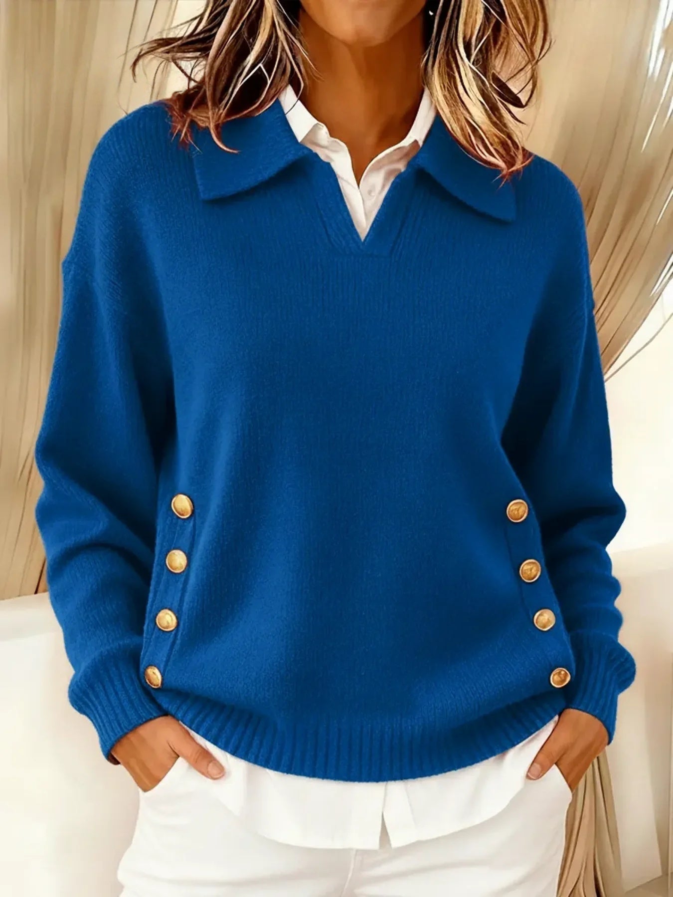 Vynette V Neck Jumper