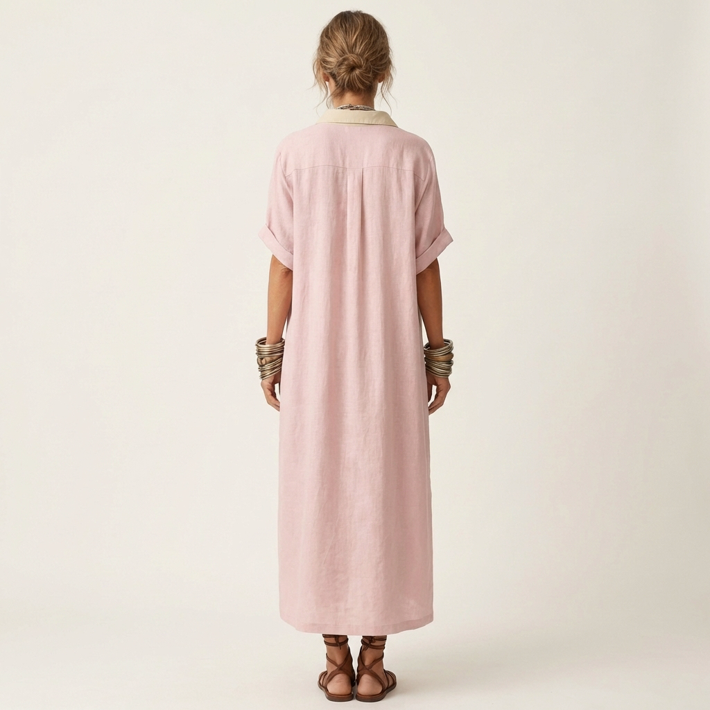 Kamira Maxi Shirt Dress